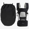 Beemoo CARE Carry Comfort Air Bæresele inkl. Regnslag, Black