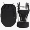 Beemoo CARE Carry Comfort 4-in-1 Bæresele & Hoftesæde inkl. Regnslag, Black