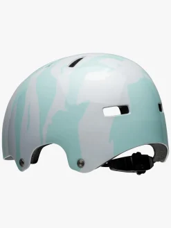 Bell SPAN Gloss Hjelm, Hvid/Blå