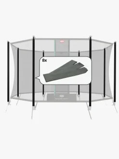 BERG Reservedel Safety Net Comfort Stolpepolstring 197 cm 8 stk
