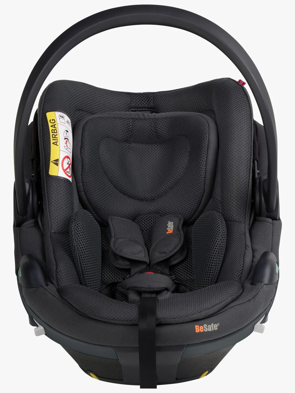 BeSafe Go Beyond 2 Autostol Baby, Anthracite Mesh