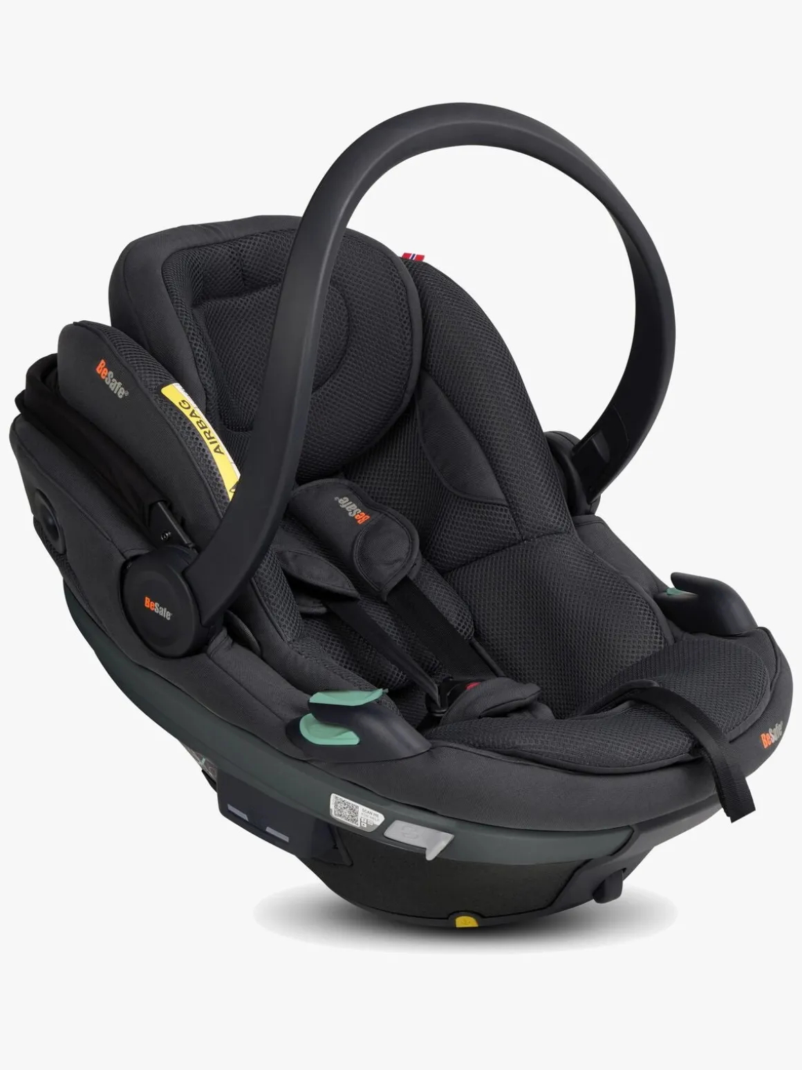 BeSafe Go Beyond 2 Autostol Baby, Anthracite Mesh