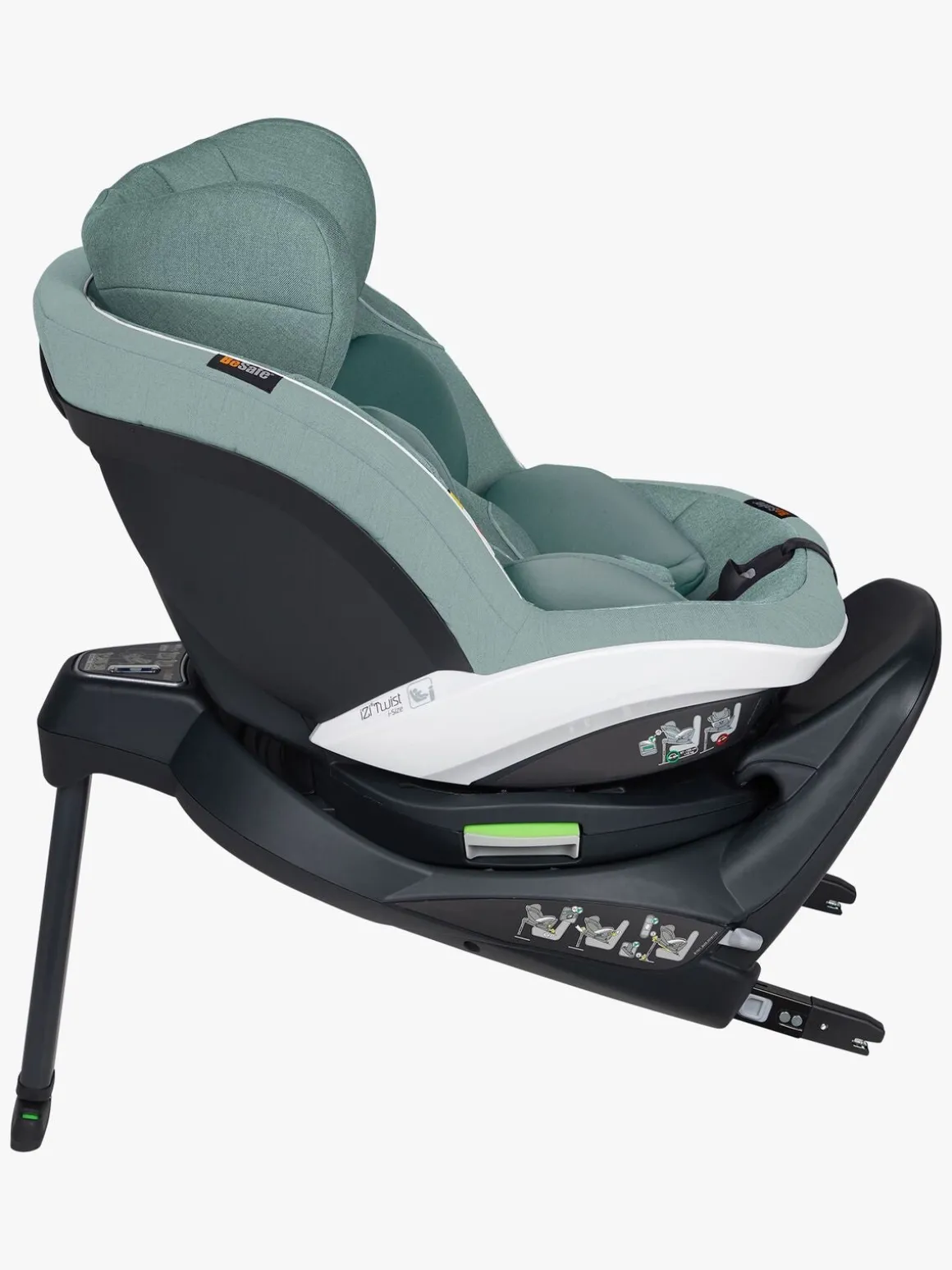 BeSafe iZi Twist i-Size Autostol, Sea Green Mèlange