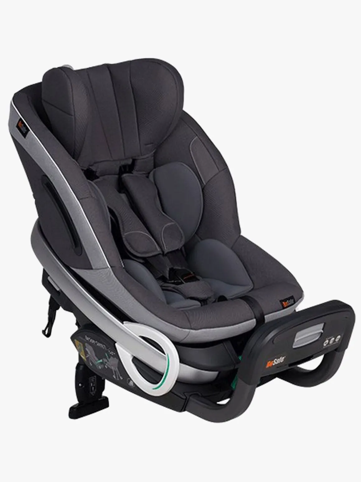 BeSafe Stretch Autostol inkl. Beemoo 3-i-1 Sædebeskytter, Metallic Mélange