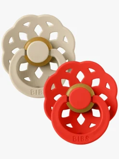 BIBS Boheme Sut 2-pak Str. 2, Vanilla/Candy Apple