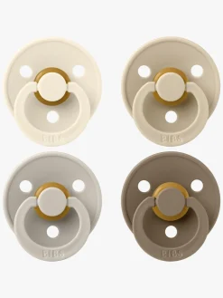 BIBS Colour Sut 4-pak Latex Str. 1, Ivory/Sand/Vanilla/Dark Oak