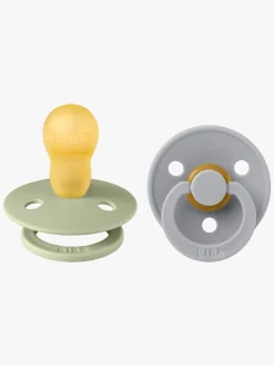 BIBS Colour Sut 2-Pak Latex Str. 3 Rund, Sage/Cloud