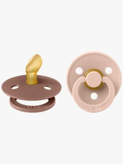 BIBS Colour Sutter 2-pak Latex Str. 1, Woodchuck/Blush