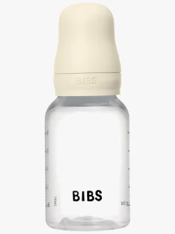 BIBS Grow and Flow Sutteflaske Sæt Silicone 150/270 ml, Ivory