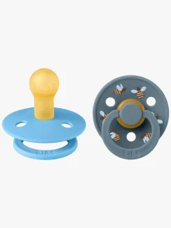 BIBS Studio Colour Bumblebee Sut 2-pak Latex Str. 1, Breeze