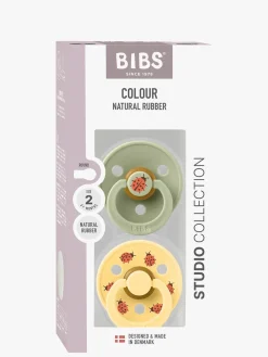 BIBS Studio Colour Ladybug Sut 2-pak Latex Str. 2, Sage
