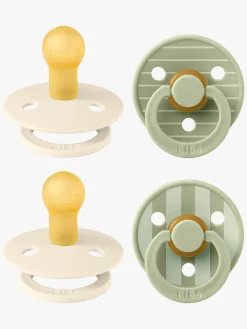 BIBS Studio Colour Sut 4-pak Latex Str. 1, Pin Ivory Vanilla/Pin Sage