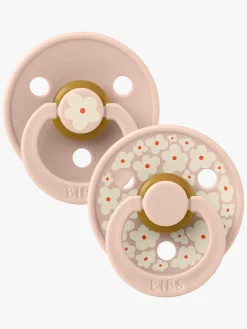 BIBS Studio Colour Sut 2-Pak Latex Str. 1 Rund, Jasmine/Blush Mix