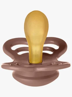 BIBS Supreme Sut 2-pak Latex Str. 2, Woodchuck/Blush