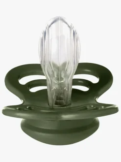 BIBS Supreme Sut 2-pak Silikone Str. 1, Sage/Hunter Green