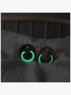 BIBS Sut Colour 2-pak Latex Størrelse 2, Blush Glow/Vanilla Glow