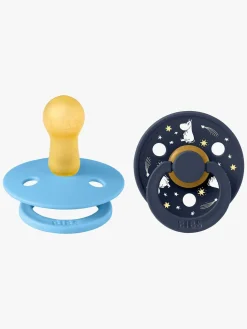 BIBS x Moomin Colour Good Night Sut 2-pak Latex Str. 2, Breeze