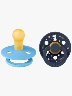 BIBS x Moomin Colour Good Night Sut 2-pak Latex Str. 1, Breeze