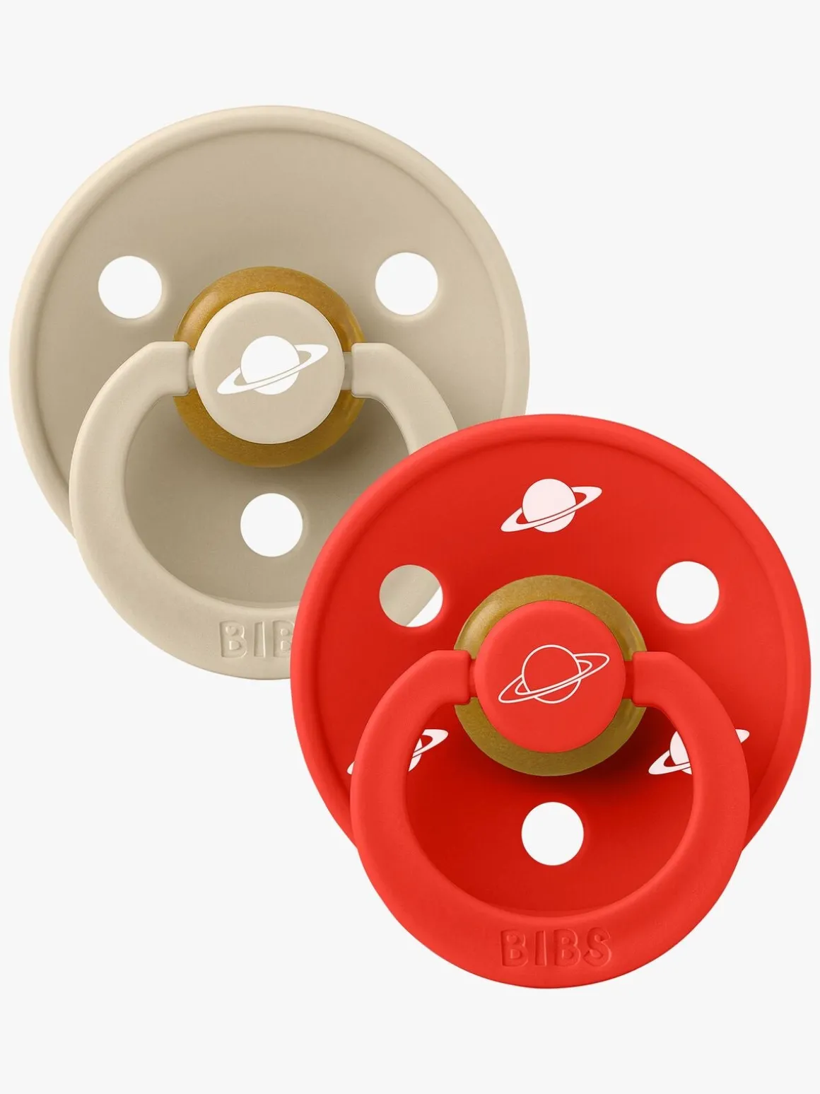 BIBS x Planet Nusa Colour Sutter 2-pak Latex Str. 2, Vanilla Mix