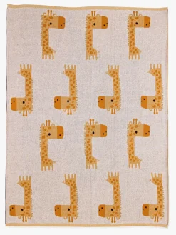 Bizzi Growin Strikket Tæppe Aio Baby, Gilbert Giraffe