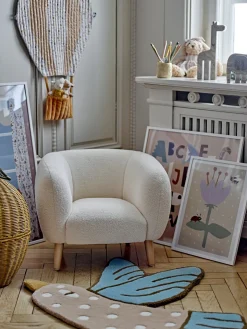 Bloomingville Cade Lænestol, White