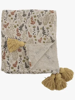 Bloomingville Filipa Tæppe, Gul