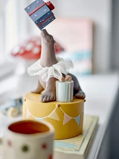 Bloomingville Flor Lysestage, Gul