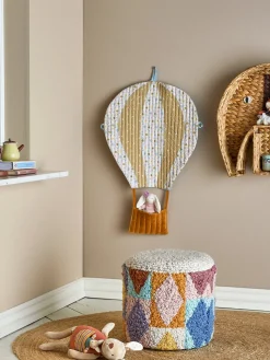 Bloomingville Miaki Puf, Grey