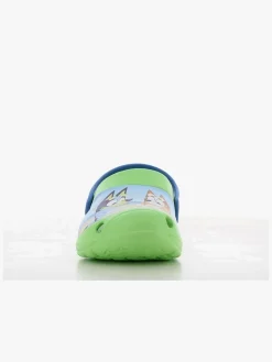 Bluey Clogs, Mint Green/Dark Blue