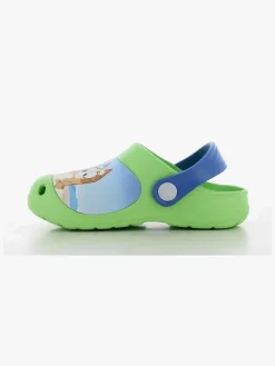 Bluey Clogs, Mint Green/Dark Blue