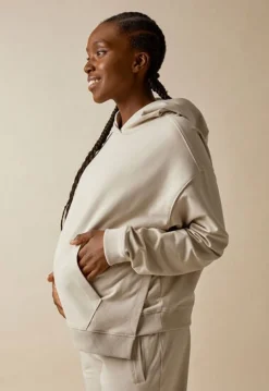 Boob BFF Boxy Hoodie, Putty