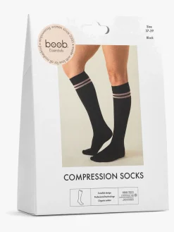 Boob Essentials Støttestrømper, Sort