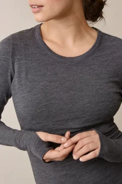 Boob Merino Wool Trøje, Dk Greymelange