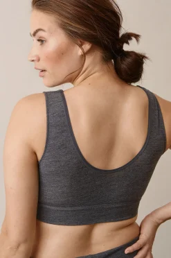 Boob The Go-To Merino Wool BH, Dk Greymelange