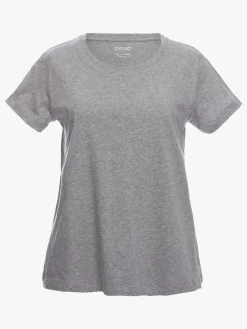 Boob Vente/Amme T-Shirt, Grey Melange