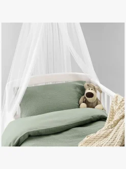 Borganäs Sengesæt Tremmeseng Rolling 100 x 130 2-delt, Grøn