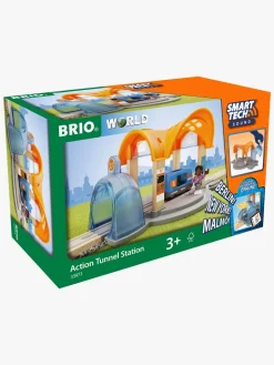 BRIO 33973 Smart Tech Togstation Med Interaktive Funktioner