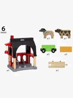 BRIO World 36012 Dyrestald