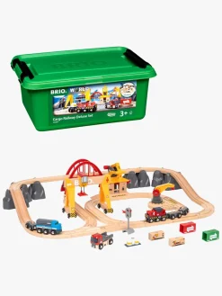 BRIO World 33097 Fragt- og Jernbanesæt Deluxe