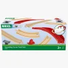 Brio World 33995 Pakke med hævede, buede skinner