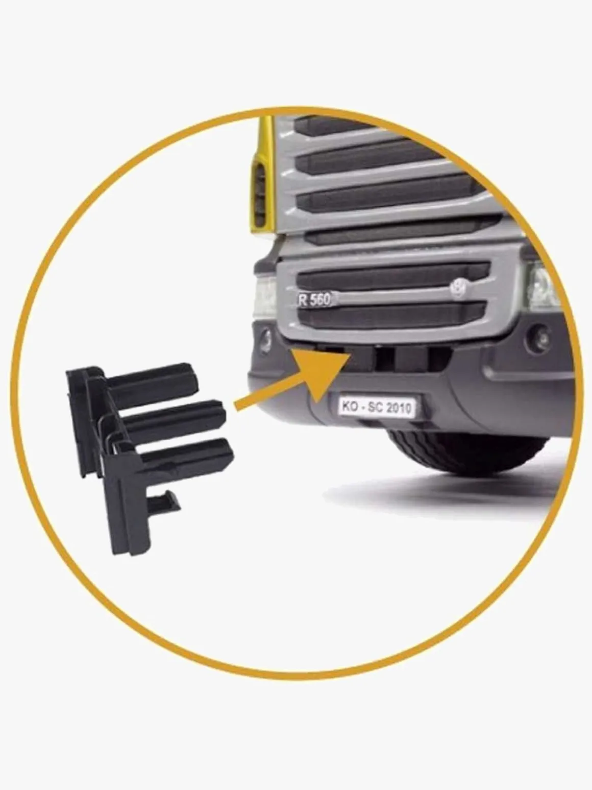 Bruder Scania R-Series Liebherr Kranbil