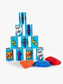 BS Toys Tin Toss game, Blue
