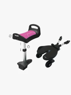 Bumprider Ståbræt inkl. Seat+, Lyserod