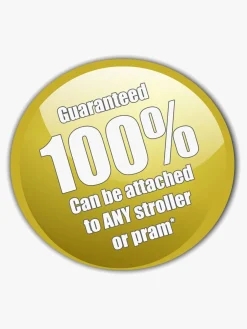 Bumprider Ståbræt m. Sæde, Sort