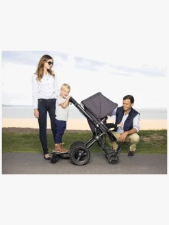 Bumprider Ståbræt m. Sæde, Sort