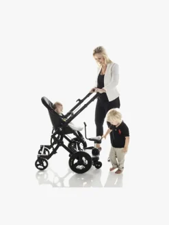 Bumprider Ståbræt m. Sæde, Sort