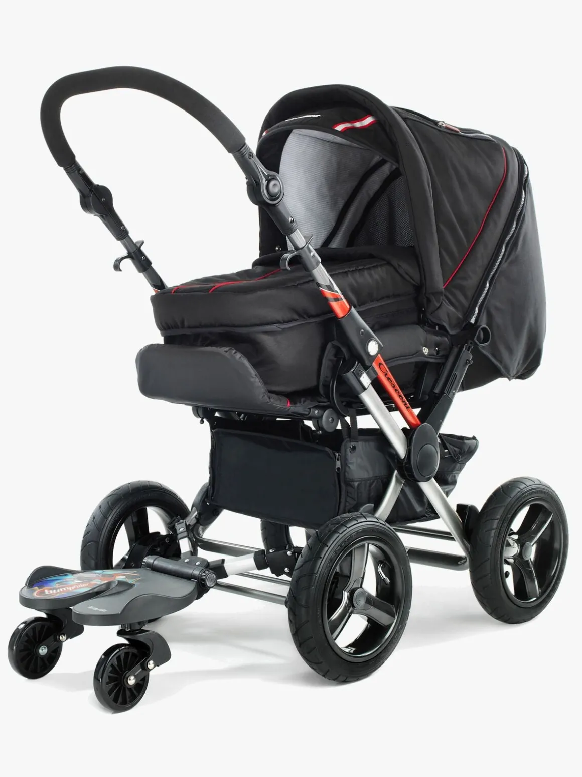 Bumprider Ståbræt, Sort