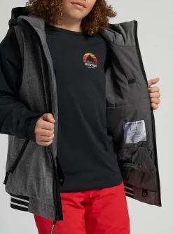 Burton Game Day Jakke, Heather Bog/True Black