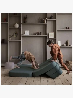 by KlipKlap 3 Fold Sofa, Deep Green