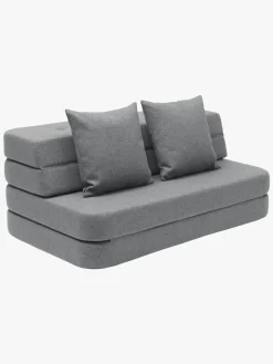 by KlipKlap 3 Fold Sofa, Mørkegrå
